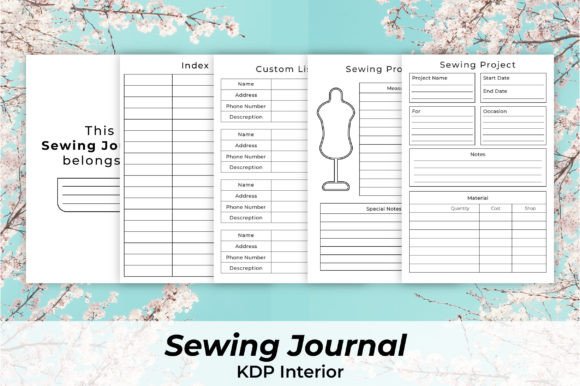 Download Sewing Planner Journal for KDP Interiors - Kdp interiors Collection
