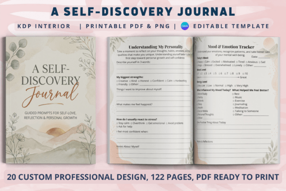 Download A Self Discovery Journal | KDP Interiors - Kdp interiors Collection