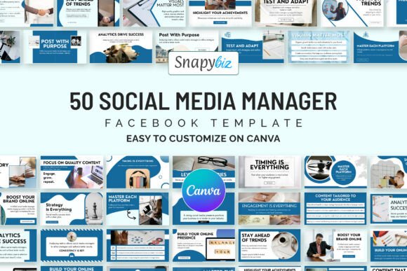 Download Social Media Manager FB Canva Templates - Template Collection