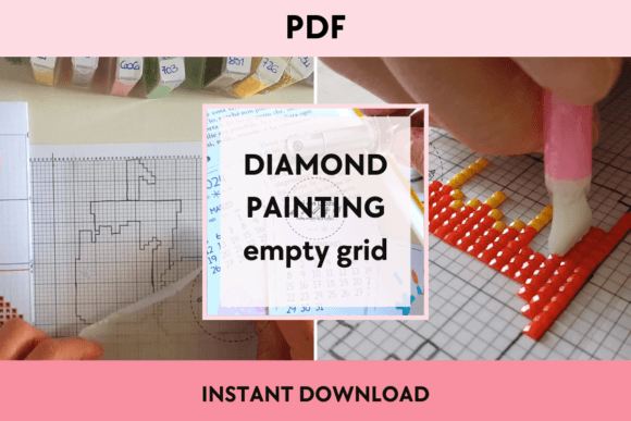 Download Diamond Painting Empty Grid to Print - Empty Collection