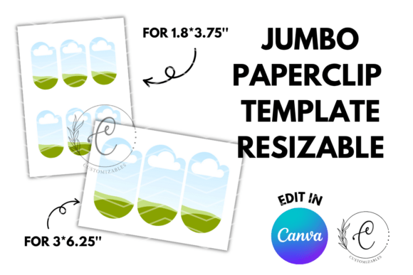 Download Jumbo Paperclip Canva Template - Template Collection