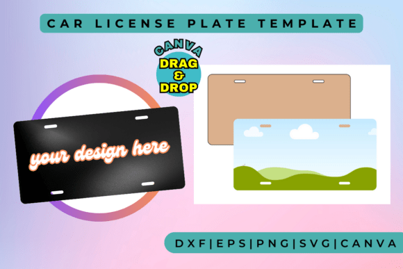 Download Car License Plate Template - Template Collection