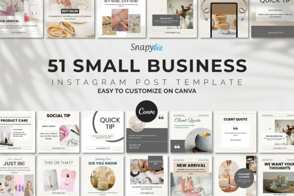 Download Small Business Canva Instagram Template - Template Collection