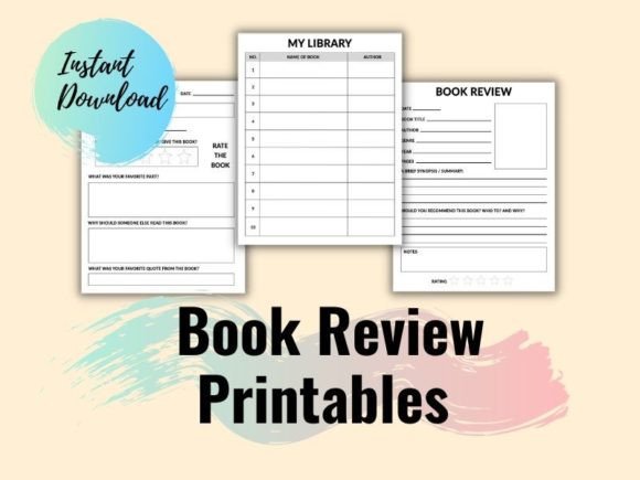 Download Book Review Template Printables - Template Collection