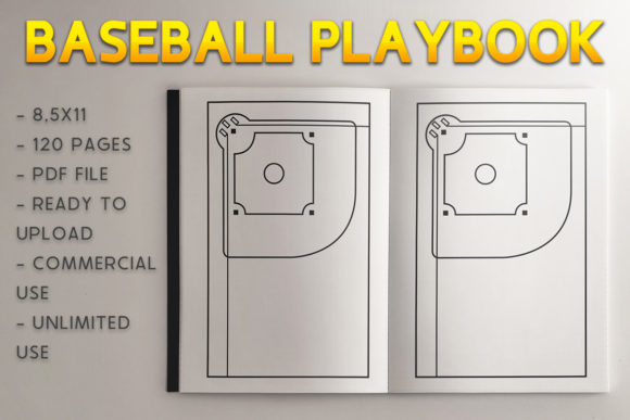 Download Baseball Playbook | KDP Template - Template Collection