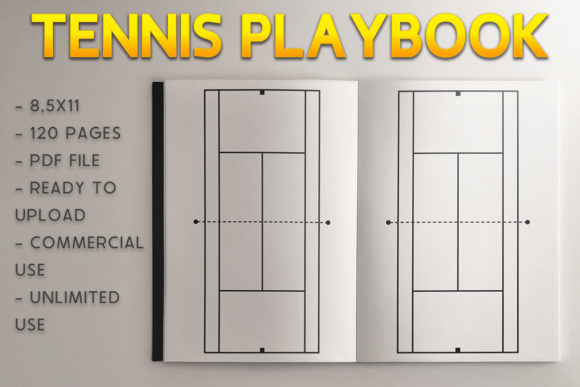 Download Tennis Playbook | KDP Template - Template Collection