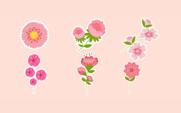 Download Journal Templates Peach Blossom Sticker - Template Collection