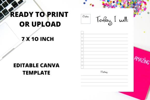 Download To Do List KDP Interior Canva Template - Template Collection