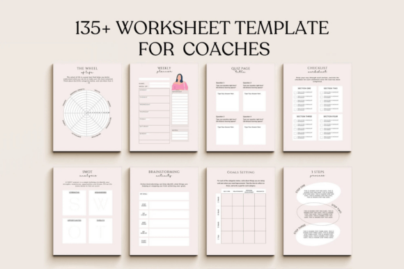 Download Coaching Worksheet Canva Templates, Coac - Template Collection