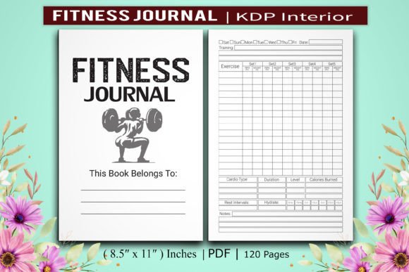 Download Fitness Journal Workout Log Book - Fitness Collection