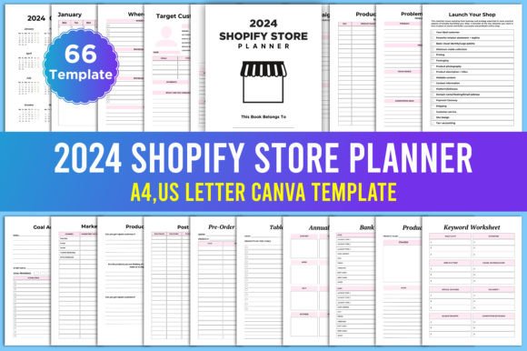 Download Editable 2024 Shopify Store Planner - Shopify store planner Collection