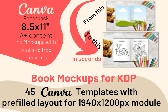 Download KDP Book Mockup Template - Template Collection