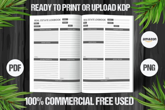 Download Real Estate Logbook 2023 KDP Interiors - Kdp interiors Collection