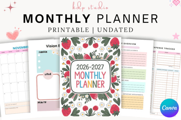 Download 2026–2027 Monthly Planner - Monthly planner Collection
