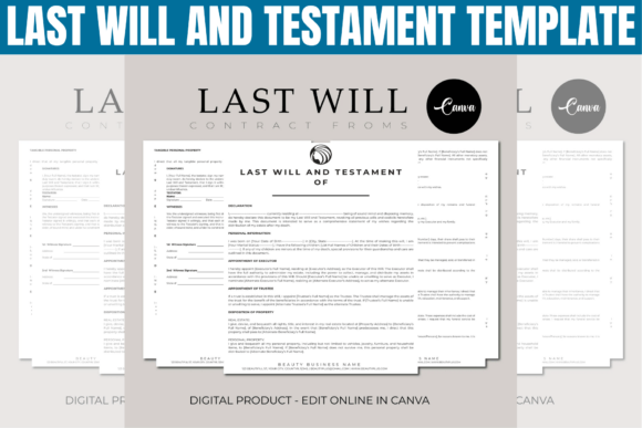 Download Last Will and Testament Template - Template Collection