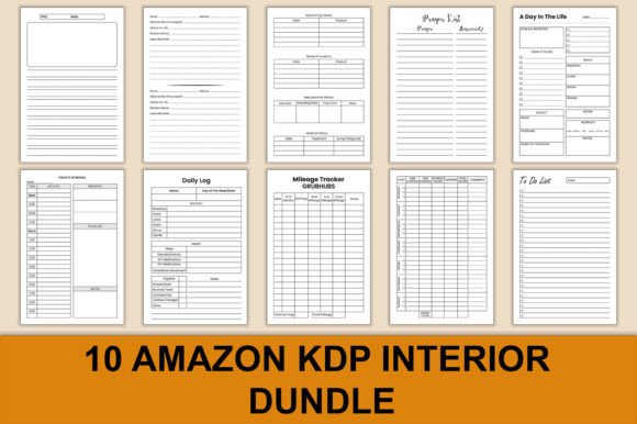 Download 10 KDP Interiors Bundle. - Kdp interiors Collection