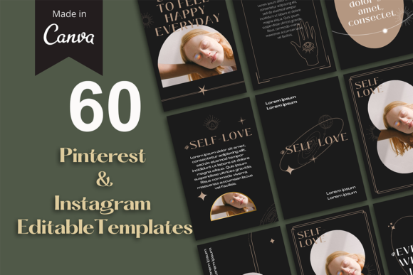 Download Pinterest and Instagram Canva Templates - Template Collection