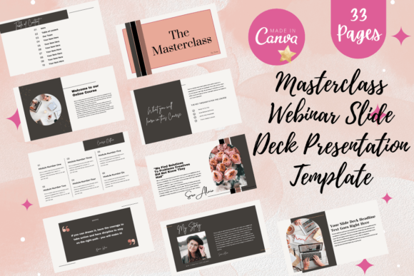 Download Webinar Slide Deck Presentation Template - Template Collection