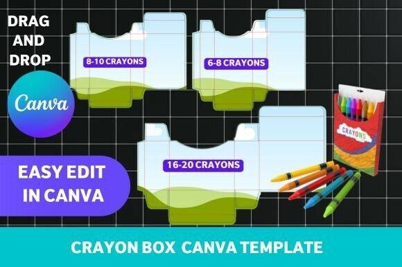 Download Crayon Box Canva Template - Template Collection