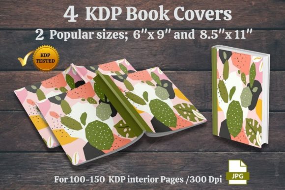 Download No Content Cover/KDP Cover Template - Template Collection