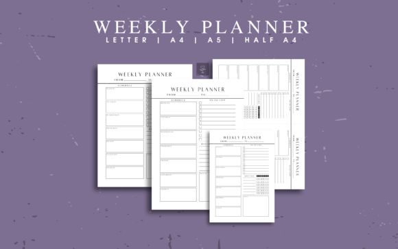 Download Weekly Planner Printable Template - Template Collection