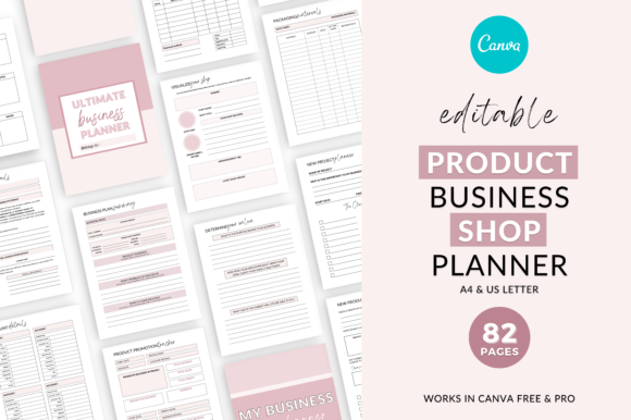 Download Business Planner Templates Canva - Template Collection