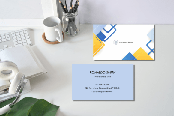 Download Blue Business Card Template - Template Collection
