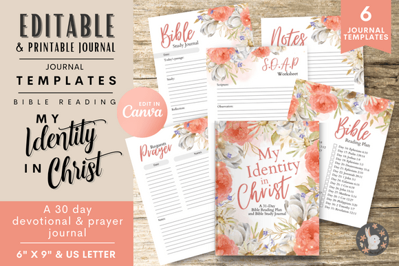 Download Devotional and Prayer Journal Templates - Template Collection