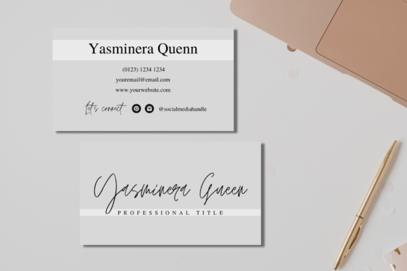 Download Grey Business Card Template - Template Collection