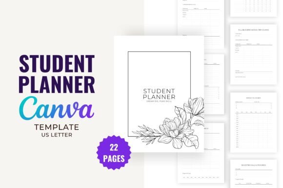 Download Student Planner | Canva Template - Template Collection