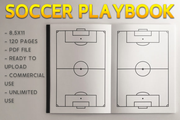 Download Soccer Playbook | KDP Template - Template Collection