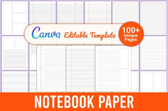 Download Mega Notebook Paper Bundle KDP Interiors - Kdp interiors Collection