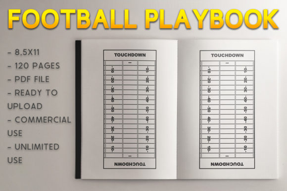 Download Football Playbook | KDP Template - Template Collection