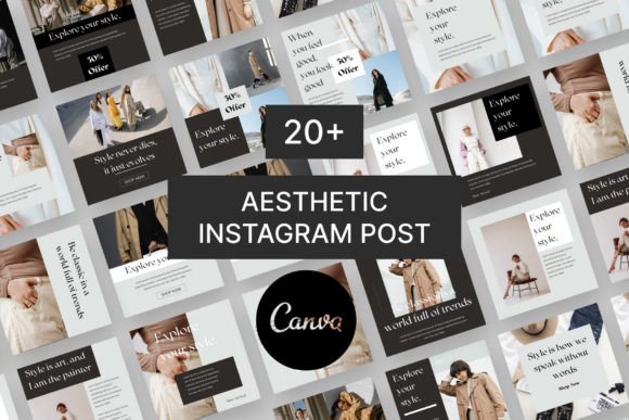 Download Aesthetic Instagram Templates Canva - Template Collection